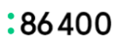 86400