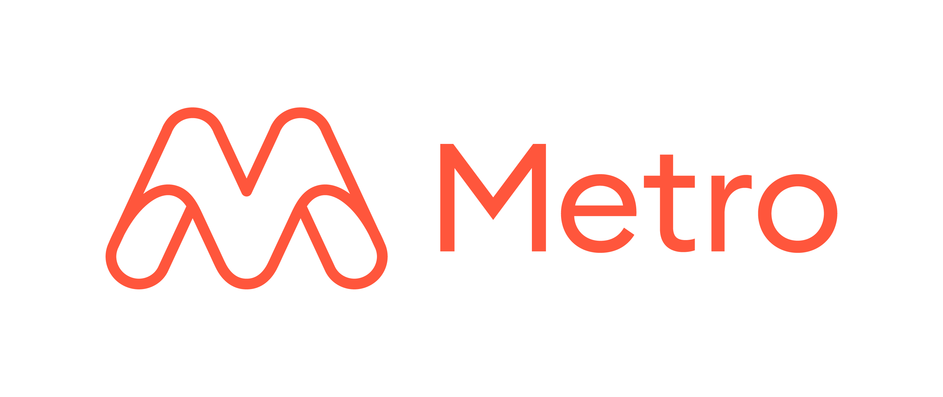 Metro Logo Screen Landscape Orange RGB